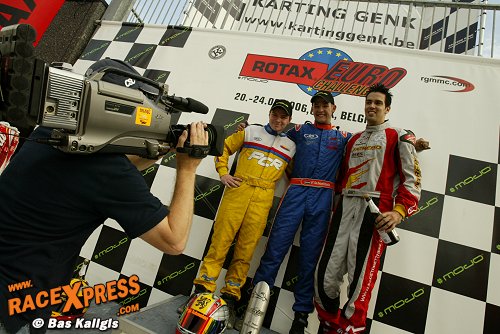 Podium dagklassement Max Senior